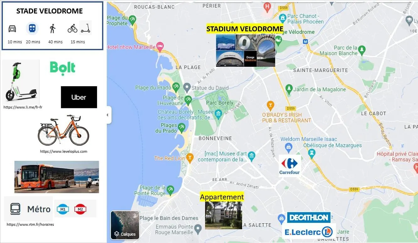 Apartment Marseille Entre Plage Et Calanques Chez Steph